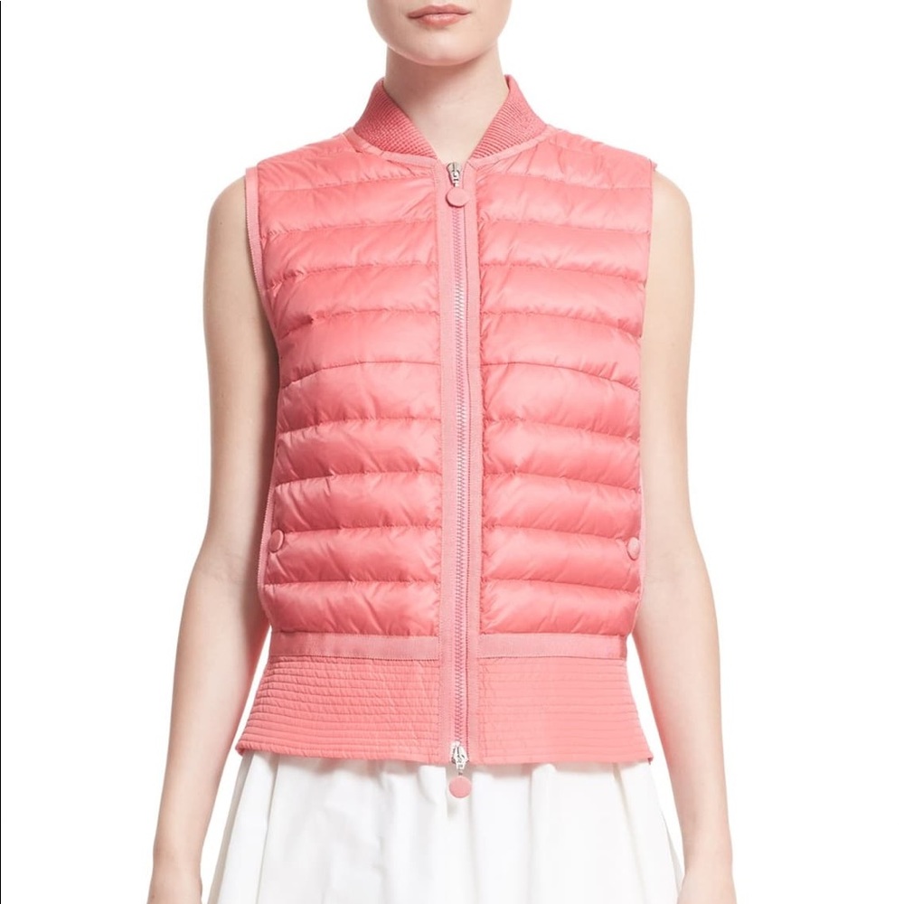 Moncler Pink Tournesol Vest